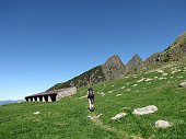 Salita al LAGHETTO DI PIETRA QUADRA e al nuovo RIFUGIO TRE PIZZI-PIETRA QUADRA (2012 m) il 12 giugno 2009